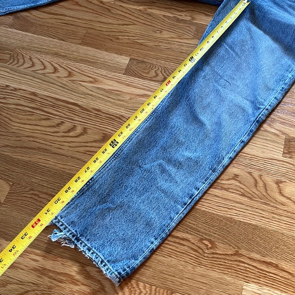 NWT AGolde 90s Pinch High Rise Straight Jeans Size 30 - Picture 13 of 16